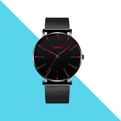 Μόδα Ανδρικά ρολόγια Απλό ανδρικό ρολόι χειρός Επαγγελματικό ρολόι με ζώνη χαλαζία Ανδρικά ρολόγια χειρός Ρολόι Relogio Masculino Hombre