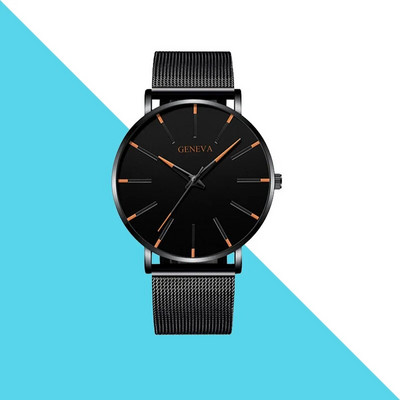 Μόδα Ανδρικά ρολόγια Απλό ανδρικό ρολόι χειρός Επαγγελματικό ρολόι με ζώνη χαλαζία Ανδρικά ρολόγια χειρός Ρολόι Relogio Masculino Hombre