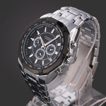 CURREN мъжки луксозна марка военен спортен мъжки часовник изцяло стоманен кварцов часовник мъжки водоустойчив бизнес часовник relogio masculino
