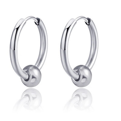 Νέα Vintage σκουλαρίκια κρανίου για γυναίκες Σκουλαρίκια Goth Hoop Ανδρικά κοσμήματα για πάρτι Aretes De Mujer Punk Piercing Σκουλαρίκια από ανοξείδωτο ατσάλι