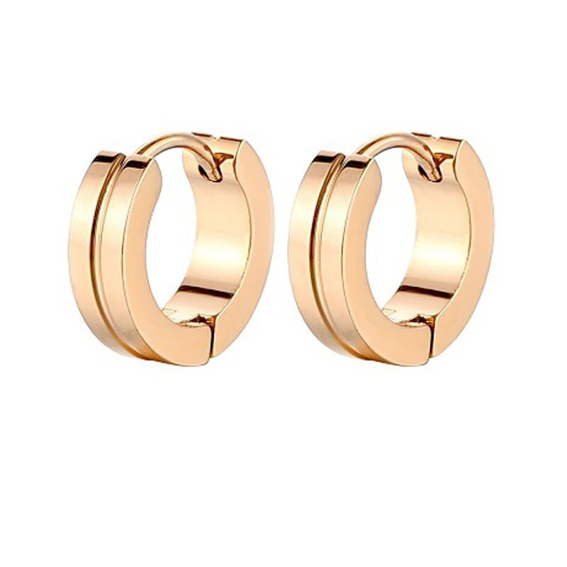 Hipoalergene prstenaste naušnice 316L kirurški nehrđajući čelik s piercingom u hrskavici punk nakit naušnice za muškarce žene