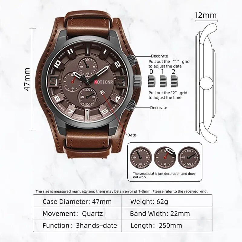 Ανδρικά ρολόγια 2023 Κορυφαία επωνυμία Luxury Fashion Ανδρικά Casual Business ρολόι χαλαζία Αδιάβροχο ημερολόγιο Ρολόι χειρός Relogio Masculino