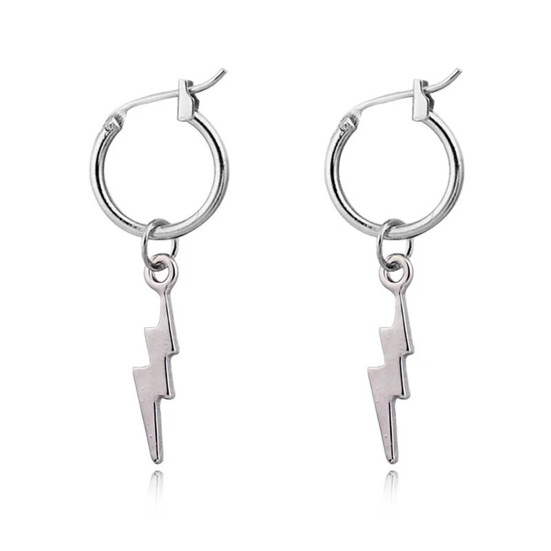 Karštos paprastos blykstės auskarai moteriškos aukso sidabro spalvos vakarėlio papuošalai dovanos moterims žavesio maži auskarai Pendientes Mujer Moda