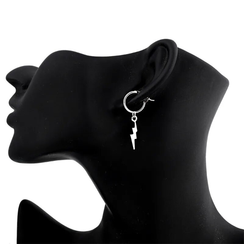 Karštos paprastos blykstės auskarai moteriškos aukso sidabro spalvos vakarėlio papuošalai dovanos moterims žavesio maži auskarai Pendientes Mujer Moda