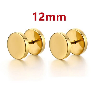 Μόδα Μαύρα Μπλε Ανδρικά Κοσμήματα Σκουλαρίκια με αλτήρες Punk Gothic Γυναικεία Ανδρικά σκουλαρίκια με μπάρα για κοσμήματα πάρτι