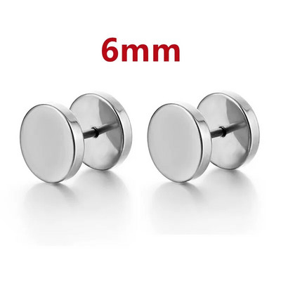 Μόδα Μαύρα Μπλε Ανδρικά Κοσμήματα Σκουλαρίκια με αλτήρες Punk Gothic Γυναικεία Ανδρικά σκουλαρίκια με μπάρα για κοσμήματα πάρτι