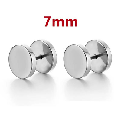 Μόδα Μαύρα Μπλε Ανδρικά Κοσμήματα Σκουλαρίκια με αλτήρες Punk Gothic Γυναικεία Ανδρικά σκουλαρίκια με μπάρα για κοσμήματα πάρτι