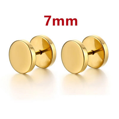 Μόδα Μαύρα Μπλε Ανδρικά Κοσμήματα Σκουλαρίκια με αλτήρες Punk Gothic Γυναικεία Ανδρικά σκουλαρίκια με μπάρα για κοσμήματα πάρτι