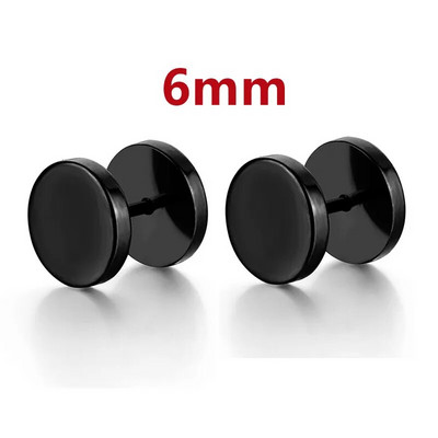 Μόδα Μαύρα Μπλε Ανδρικά Κοσμήματα Σκουλαρίκια με αλτήρες Punk Gothic Γυναικεία Ανδρικά σκουλαρίκια με μπάρα για κοσμήματα πάρτι