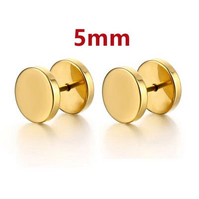 Μόδα Μαύρα Μπλε Ανδρικά Κοσμήματα Σκουλαρίκια με αλτήρες Punk Gothic Γυναικεία Ανδρικά σκουλαρίκια με μπάρα για κοσμήματα πάρτι