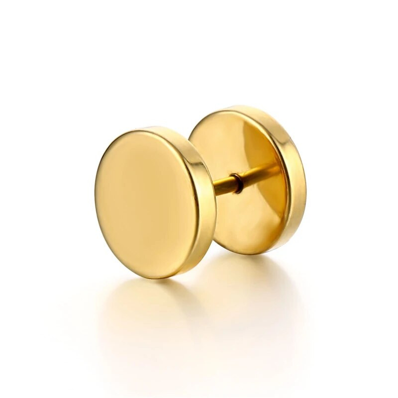 Μόδα Μαύρα Μπλε Ανδρικά Κοσμήματα Σκουλαρίκια με αλτήρες Punk Gothic Γυναικεία Ανδρικά σκουλαρίκια με μπάρα για κοσμήματα πάρτι