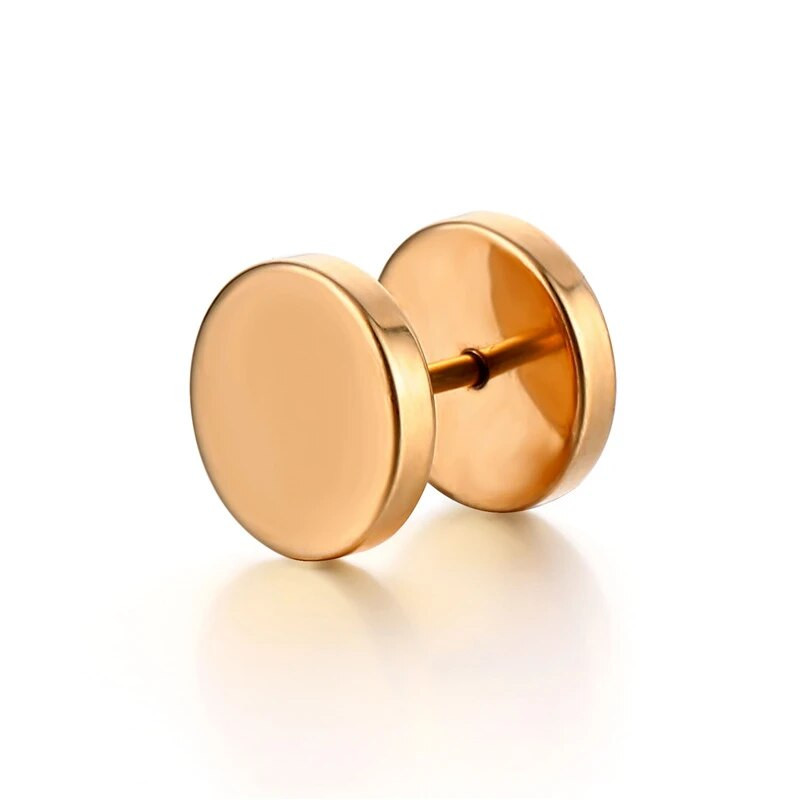 Μόδα Μαύρα Μπλε Ανδρικά Κοσμήματα Σκουλαρίκια με αλτήρες Punk Gothic Γυναικεία Ανδρικά σκουλαρίκια με μπάρα για κοσμήματα πάρτι