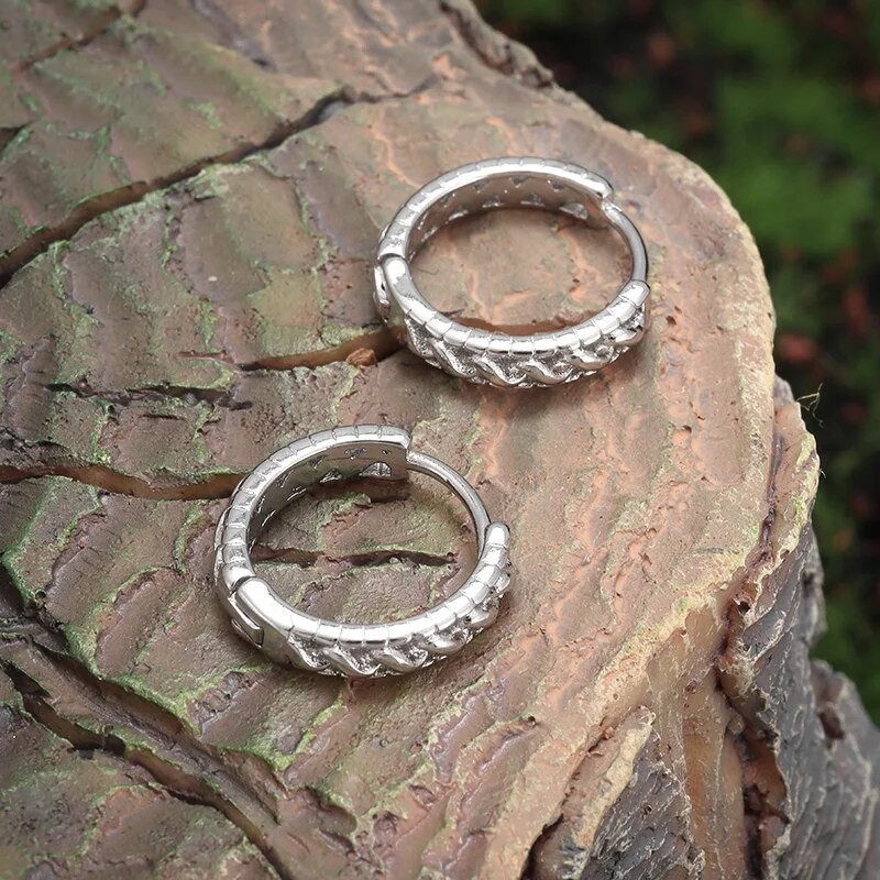 Võluvad keerutatud vasest kõrvarõngad hüpoallergeensed rõngaskõrvarõngad meestele ja naistele Klassikalised vabaaja moepeoehted Kingitused