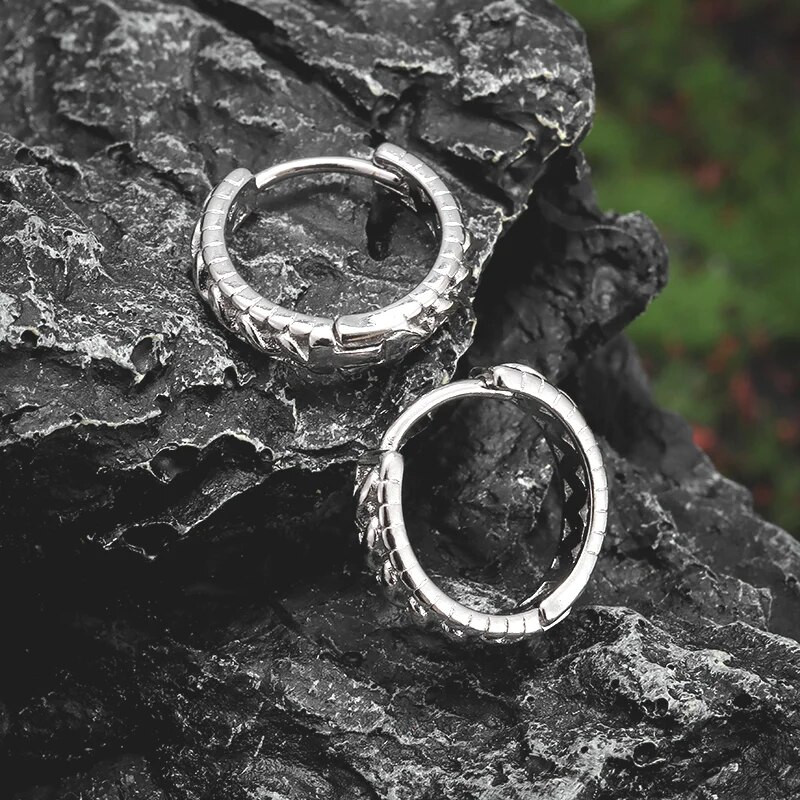 Võluvad keerutatud vasest kõrvarõngad hüpoallergeensed rõngaskõrvarõngad meestele ja naistele Klassikalised vabaaja moepeoehted Kingitused