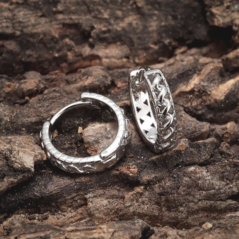 Võluvad keerutatud vasest kõrvarõngad hüpoallergeensed rõngaskõrvarõngad meestele ja naistele Klassikalised vabaaja moepeoehted Kingitused