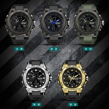 SANDA G Style Мъжки цифров часовник Дата Военни спортни часовници Водоустойчив електронен ръчен часовник Мъжки часовник Orologio da uomo