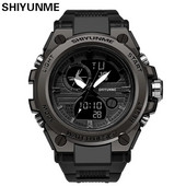 SHIYUNME Brand G Style Meeste digitaalne kell Shock sõjaväe spordikellad Mood veekindel elektrooniline käekell meeste 1808A