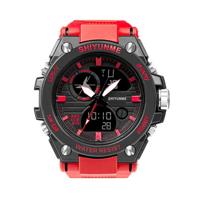 SHIYUNME Brand G Style Meeste digitaalne kell Shock sõjaväe spordikellad Mood veekindel elektrooniline käekell meeste 1808A