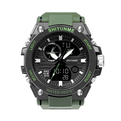 SHIYUNME Brand G Style Meeste digitaalne kell Shock sõjaväe spordikellad Mood veekindel elektrooniline käekell meeste 1808A
