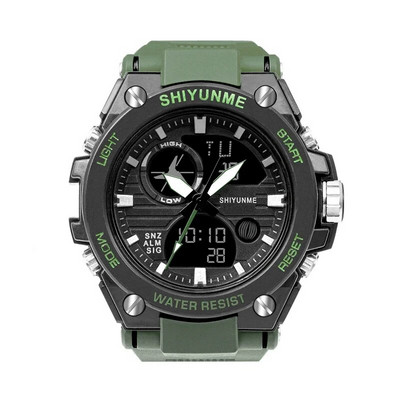SHIYUNME Brand G Style Meeste digitaalne kell Shock sõjaväe spordikellad Mood veekindel elektrooniline käekell meeste 1808A
