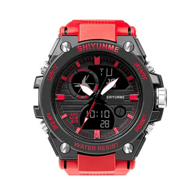 SHIYUNME Brand G Style Meeste digitaalne kell Shock sõjaväe spordikellad Mood veekindel elektrooniline käekell meeste 1808A