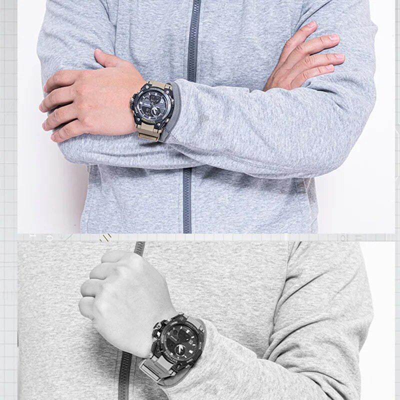 SHIYUNME Brand G Style Meeste digitaalne kell Shock sõjaväe spordikellad Mood veekindel elektrooniline käekell meeste 1808A