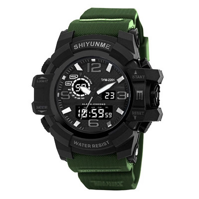 Στρατιωτικό ρολόι SHIYUNME Style G Ανδρικά Αθλητικά ρολόγια LED Digital Shock Ανδρικά Αδιάβροχα Ηλεκτρονικά Ανδρικά ρολόγια χειρός 2201