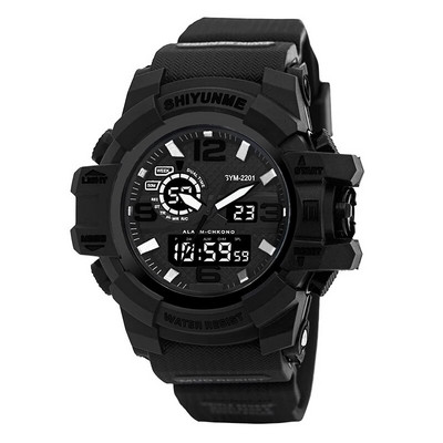 Στρατιωτικό ρολόι SHIYUNME Style G Ανδρικά Αθλητικά ρολόγια LED Digital Shock Ανδρικά Αδιάβροχα Ηλεκτρονικά Ανδρικά ρολόγια χειρός 2201