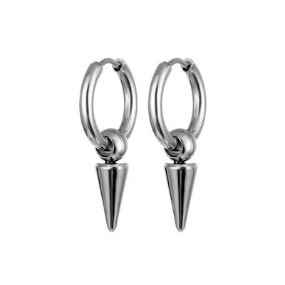 Νέα Punk Hoop Σκουλαρίκια για Γυναικεία Ανδρικά πάρτι Σκουλαρίκι από ανοξείδωτο ατσάλι