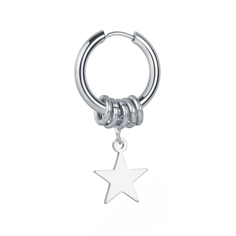 Viseće naušnice sa zvijezdama jednostavnog dizajna za žene, novi brend, modni piercing za uši, viseće naušnice, poklon