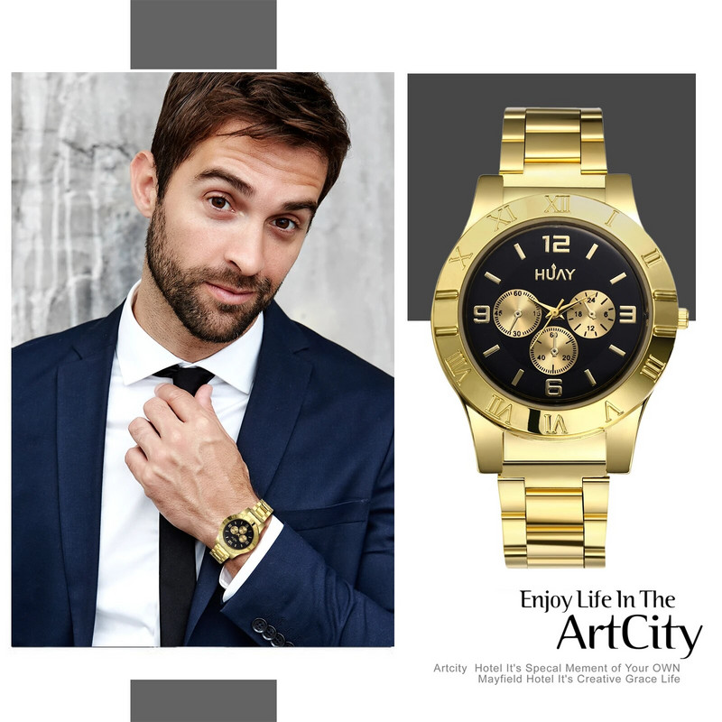 Lancardo vyriški elektroniniai cigarečių žiebtuvėliai kvarciniai laikrodžiai, įkraunami USB rūkymo rankinis laikrodis, įkraunamas, atsparus vėjui, be liepsnos dovana