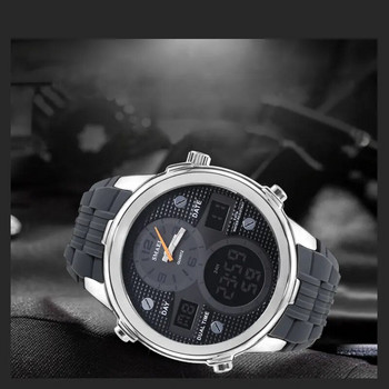 SMAEL Модни ежедневни кварцови ръчни часовници Цифров електронен часовник LED автоматични будилници 1273 Мъжки спортни часовници Водоустойчиви