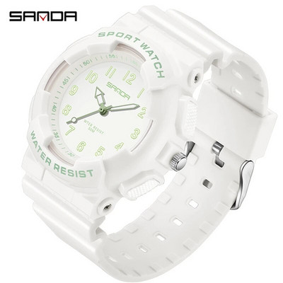 SANDA 6094 2023 uus käekell noortele tudengitele vabaaja värsked elektroonilised kellad kvartsmood mitmekülgne veekindel Unisex käekell
