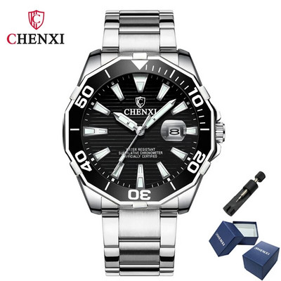 CHENXI 8205 moesuundade looja kvarts Creative veekindel meeste käekell meeste elektrooniline Hiina käekell Montre Sport