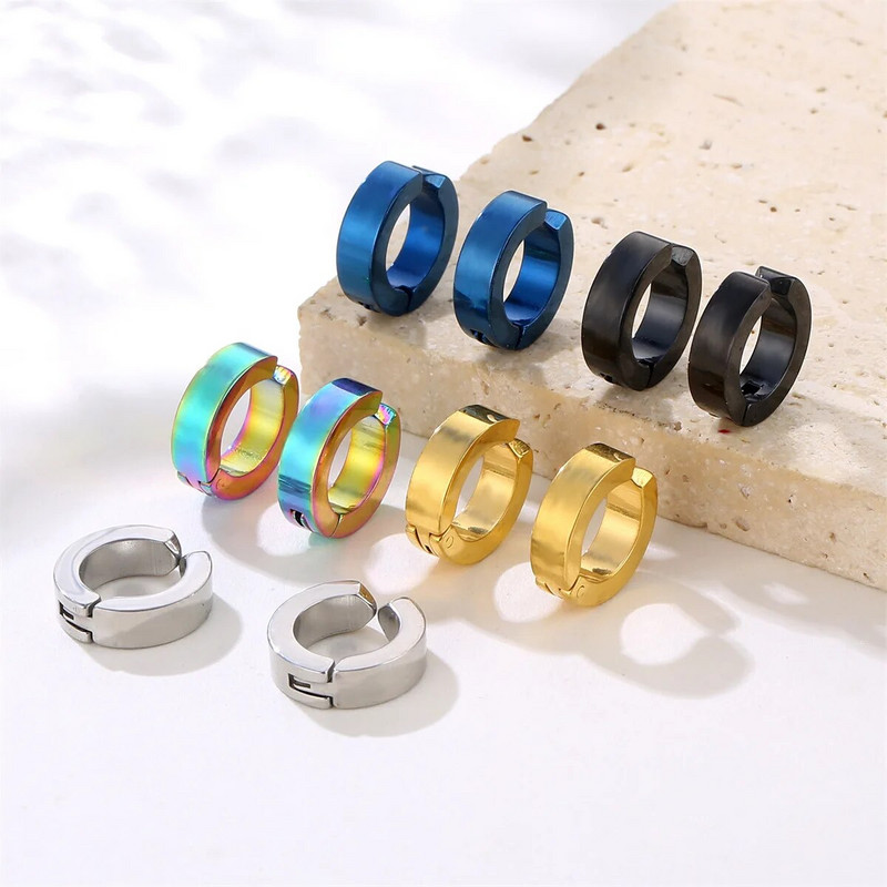 1 par cool stezaljki za naušnice od nehrđajućeg čelika za prekrasne naušnice bez piercinga koje ne zahtijevaju bušenje