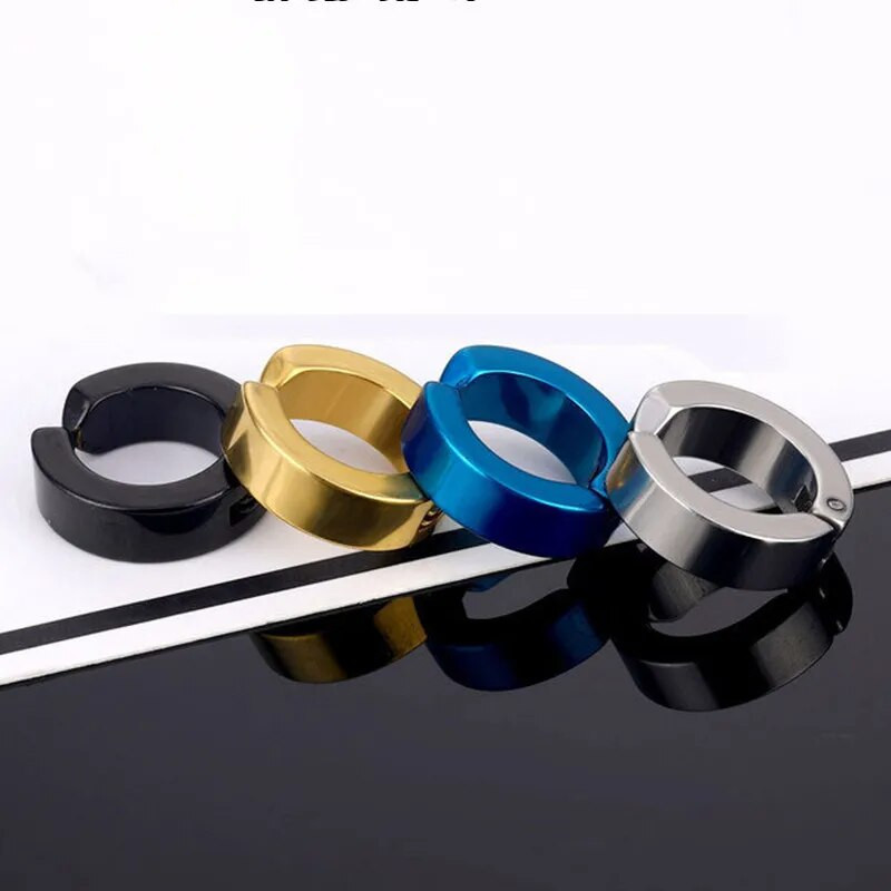 1 par cool stezaljki za naušnice od nehrđajućeg čelika za prekrasne naušnice bez piercinga koje ne zahtijevaju bušenje