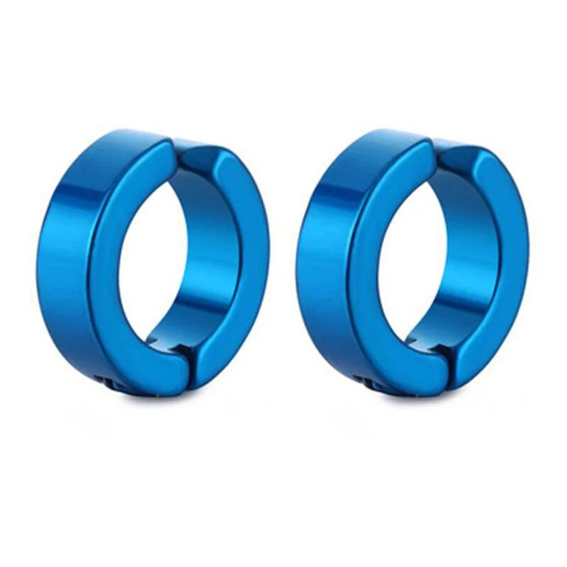 1 par cool stezaljki za naušnice od nehrđajućeg čelika za prekrasne naušnice bez piercinga koje ne zahtijevaju bušenje