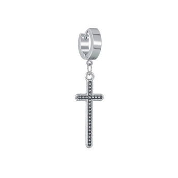Μόδα σκουλαρίκια σταυρός από ανοξείδωτο ατσάλι Πανκ κοσμήματα για δροσερές γυναίκες Δώρα φιλίας για κορίτσια Αξεσουάρ