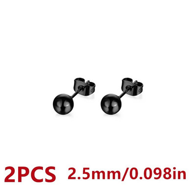 Vienkārša dizaina krelles, nerūsējošā tērauda auskari vīriešiem, sieviešu pamata pīrsingu auskaru rotaslietas