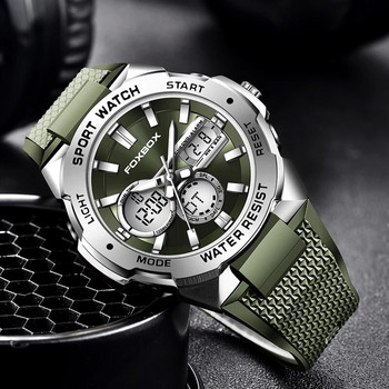 LIGE мъжки дигитален часовник военен спортен плувен голям часовник моден 50M водоустойчив електронен ръчен часовник Relogios Masculino