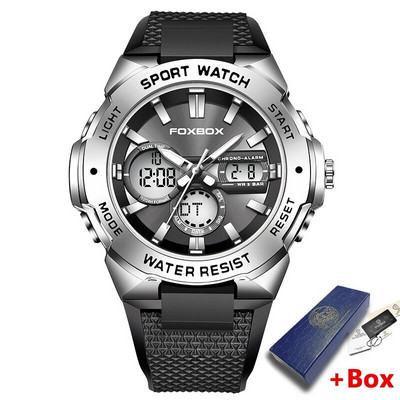 „LIGE“ vyriškas skaitmeninis laikrodis, karinis sportinis plaukimo didieji laikrodžiai, madingi 50M vandeniui atsparus elektroninis rankinis vyriškas laikrodis „Relogios Masculino“