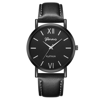 2023 Ceas Bărbați Piele Sport Minimalism Moda Aur Rose Cadran Quartz Ceasuri Electronice Casual Ceasuri Bărbați Ceas Orologio Uomo