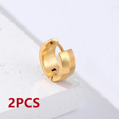 Roostevabast terasest kõrvarõngad titaanist terasest lihtsad trendikad meeste kõrvarõngad kõrva luust pannal