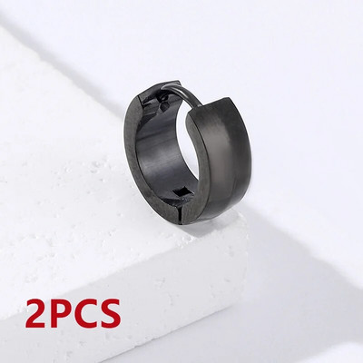 Roostevabast terasest kõrvarõngad titaanist terasest lihtsad trendikad meeste kõrvarõngad kõrva luust pannal