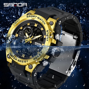 SANDA New G Style Ανδρικό Ψηφιακό Ρολόι Στρατιωτικά Αθλητικά Ρολόγια Αδιάβροχο Ηλεκτρονικό Ανδρικό Ρολόι χειρός Relogio Masculino