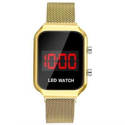 Ceas de bărbați 2020 Ceasuri din aur roz Ceasuri de bărbați cu afișaj electronic cu LED Ceasuri de bărbați pentru Ceasuri de bărbați Relogio Masculin Reloj Hombre Homme