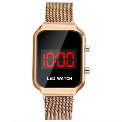 Ceas de bărbați 2020 Ceasuri din aur roz Ceasuri de bărbați cu afișaj electronic cu LED Ceasuri de bărbați pentru Ceasuri de bărbați Relogio Masculin Reloj Hombre Homme