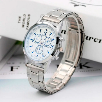 Спортен кварцов часовник от неръждаема стомана Аналогов часовник Мъжки часовници Часовници за мъже Смарт часовници за мъже Електронни часовници