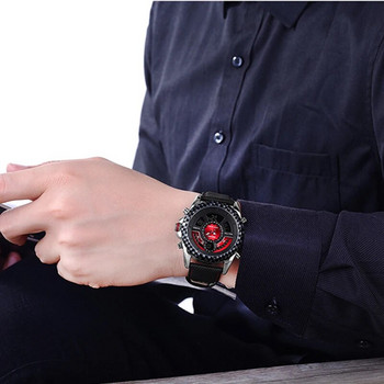 Ψηφιακά ρολόγια χειρός για άνδρες Στρατιωτικά ρολόγια LED SMAEL βραχιόλι Δωρεάν αποστολή Electronic 1369 Cool Men Αδιάβροχα αθλητικά ρολόγια