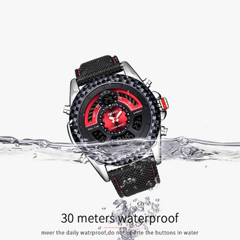 Цифрови ръчни часовници за мъже Военни SMAEL LED часовници Гривна Безплатна доставка Електронни 1369 Готини мъжки водоустойчиви спортни часовници